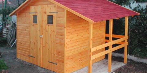 Kerti szerszám és tüzifatároló